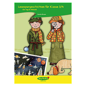 Kerstin Breuer: Lesespurgeschichten 3/4 - Ein Tag im Weltall