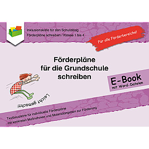 Jens Sonnenberg: Förderpläne für die Grundschule schreiben