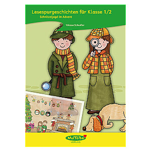 Valessa Scheufler: Lesespurgeschichten 1/2 - Schnitzeljagd im Advent