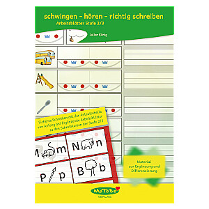 Julian König: Arbeitsblätter zu den Schreibkarten, Stufe 2/3
