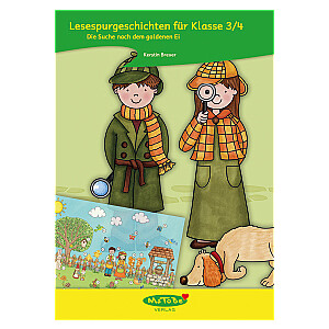 Kerstin Breuer: Lesespurgeschichten 3/4 - Die Suche nach dem goldenen Ei