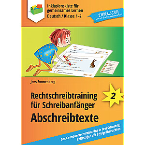 Jens Sonnenberg: Rechtschreibtraining für Schreibanfänger - Abschreibtexte