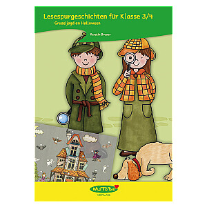 Kerstin Breuer: Lesespurgeschichten 3/4 - Gruseljagd an Halloween