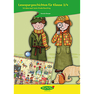Kerstin Breuer: Lesespurgeschichten 3/4 - Schabernack beim Kinderfasching