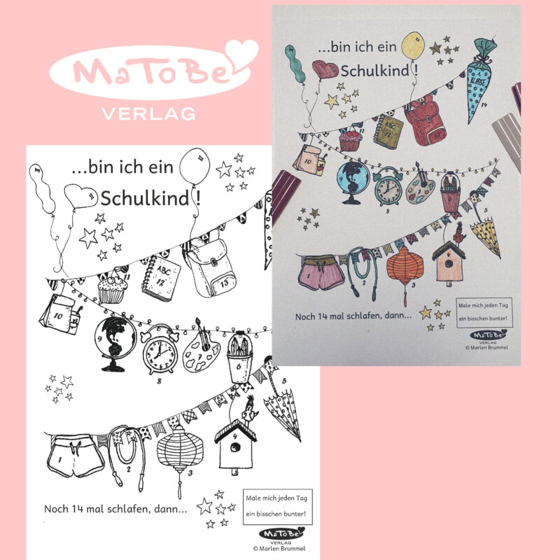 Marlen Brummel: Noch 14 mal schlafen, dann bin ich ein Schulkind