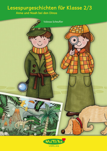 Valessa Scheufler: Lesespurgeschichten 2/3 - Anna und Noah bei den Dinos