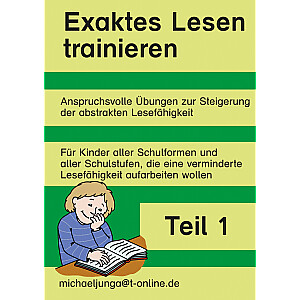 Michael Junga: Exaktes Lesen trainieren - Teil 1