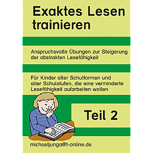 Michael Junga: Exaktes Lesen trainieren - Teil 2