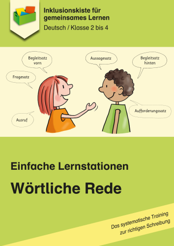 Jens Sonnenberg: Einfache Lernstationen - Wörtliche Rede