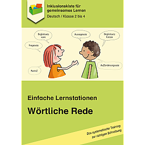 Jens Sonnenberg: Einfache Lernstationen - Wörtliche Rede