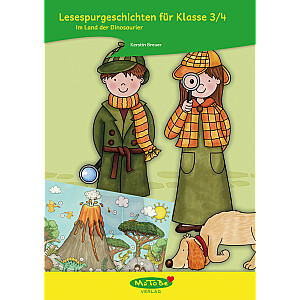 Kerstin Breuer: Lesespurgeschichten 3/4 - Im Land der Dinosaurier