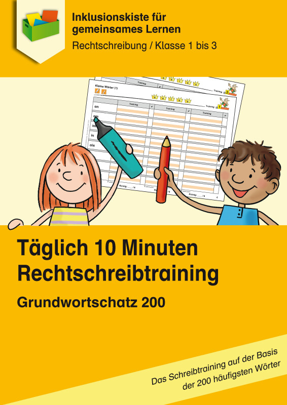 Jens Sonnenberg: E-Book Rechtschreibtraining - Grundwortschatz 200