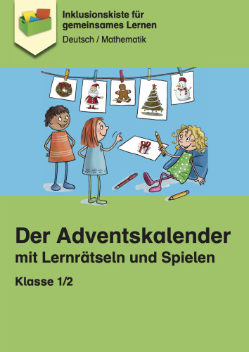 Jens Sonnenberg: Adventskalender - mit Lernrätseln und Spielen
