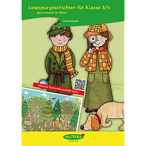 Kerstin Breuer: Lesespurgeschichten 3/4 - Spurensuche im Wald (Komplettpaket)