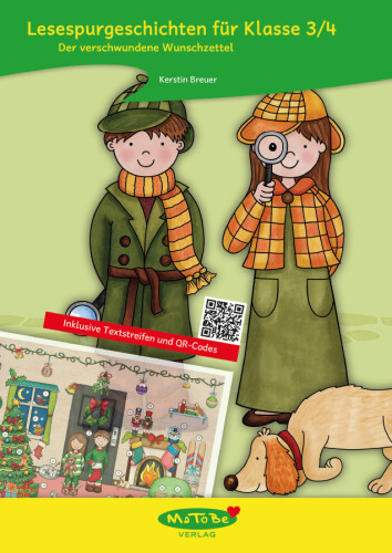 Kerstin Breuer: Lesespurgeschichten 3/4 - Der verschwundene Wunschzettel (Komplettpaket)