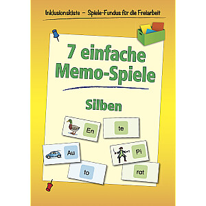 Jens Sonnenberg: Einfache Memospiele - Silben 1