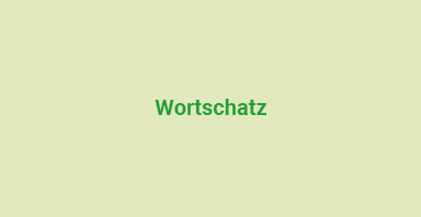 Wortschatz