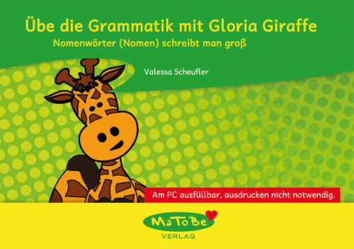 Valessa Scheufler: Namenwörter (Nomen) schreibt man groß (ausfüllbare Version)