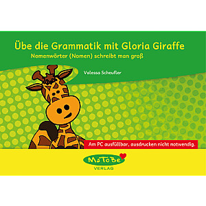 Valessa Scheufler: Namenwörter (Nomen) schreibt man groß (ausfüllbare Version)