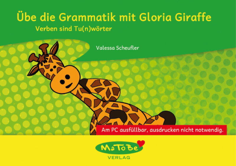 Valessa Scheufler: Verben sind Tu(n)wörter (ausfüllbare Version)