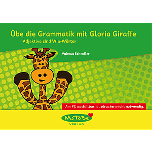 Valessa Scheufler: Adjektive sind Wie-Wörter (ausfüllbare Version)