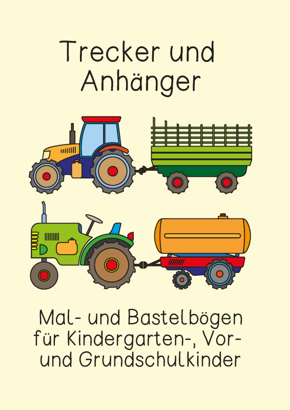 Michael Junga: Trecker und Anhänger