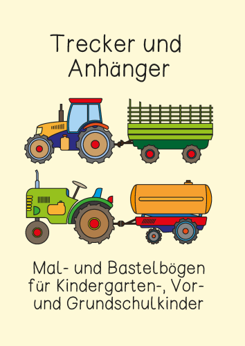 Michael Junga: Trecker und Anhänger