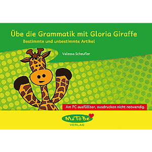 Valessa Scheufler: Bestimmte und unbestimmte Artikel (ausfüllbare Version)