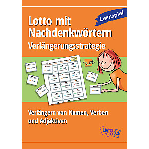Letogo 24: Lotto mit Nachdenkwörtern - Verlängerungsstrategie - Ableiten von Nomen, Verben und Adjektiven