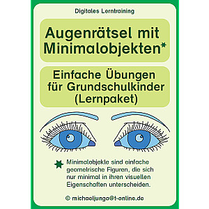 Michael Junga: Augenrätsel mit Minimalobjekten