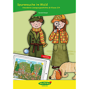 Kerstin Breuer: Lesespurgeschichten 3/4 - Spurensuche im Wald (interaktiv)