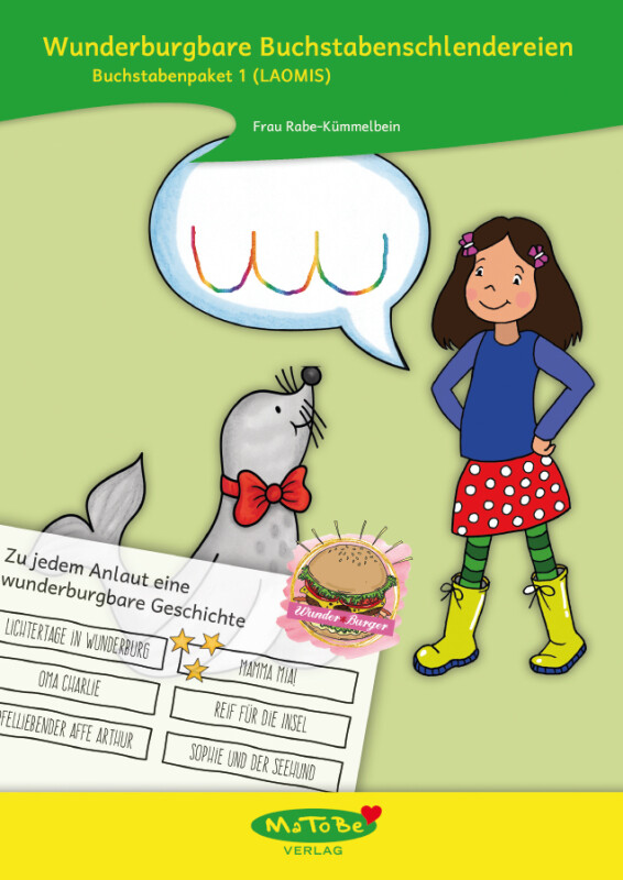 Frau Rabe-Kümmelbein: Wunderburgbare Buchstabenschlenderei - Paket 1