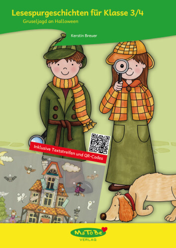 Kerstin Breuer: Lesespurgeschichten 3/4 - Gruseljagd an Halloween (Komplettpaket)