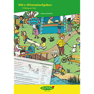 Valessa Scheufler: März-Wimmelaufgaben - Frühling im Park