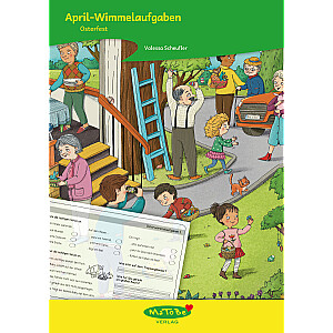 Valessa Scheufler: April-Wimmelaufgaben - Osterfest