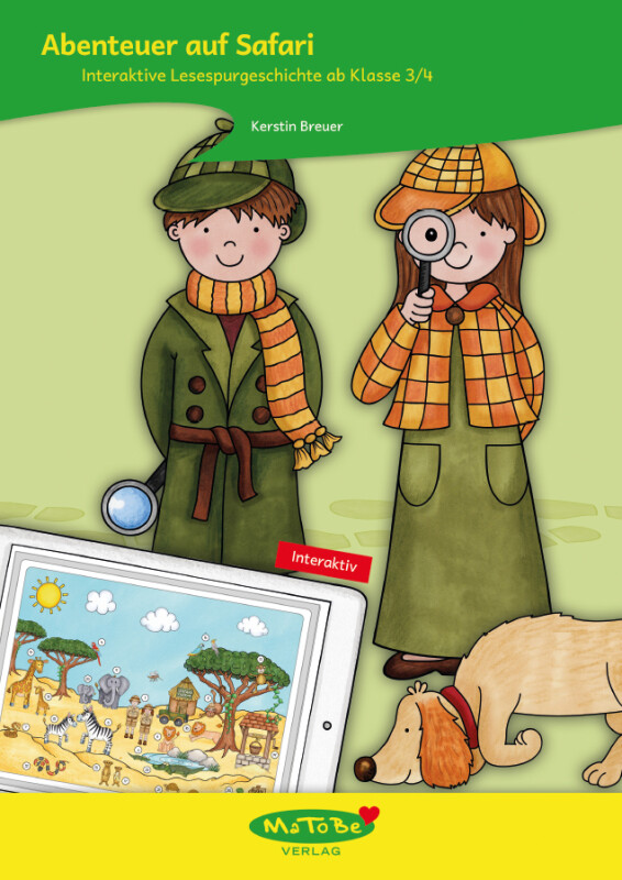 Kerstin Breuer: Lesespurgeschichten 3/4 - Abenteuer auf Safari (interaktiv)