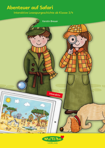 Kerstin Breuer: Lesespurgeschichten 3/4 - Abenteuer auf Safari (interaktiv)