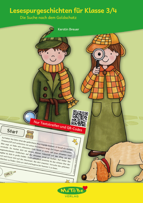 Kerstin Breuer: Lesespurgeschichten 3/4 - Die Suche nach dem Goldschatz (Addon)