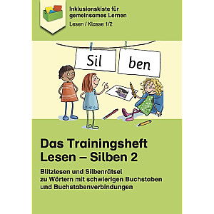 Jens Sonnenberg: Das Trainingsheft Lesen - Silben 2