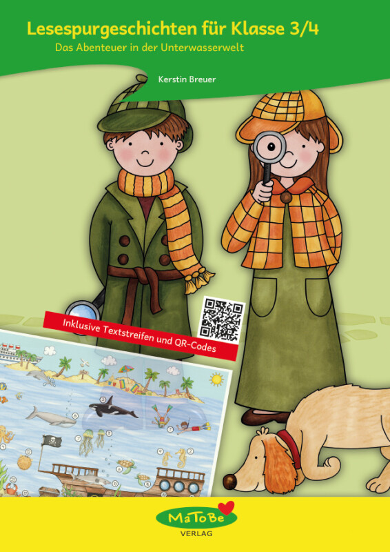 Kerstin Breuer: Lesespurgeschichten 3/4 - Unterwasserwelt (Komplettpaket)