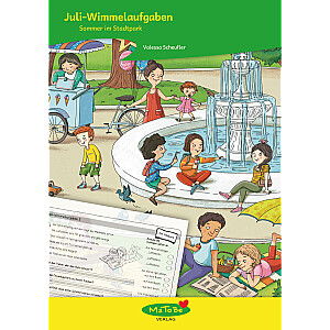 Valessa Scheufler: Juli-Wimmelaufgaben - Sommer im Stadtpark