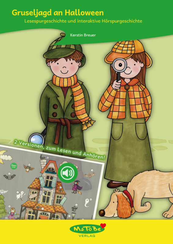 Kerstin Breuer: Hörspur plus Lesespur "Gruseljagd an Halloween"