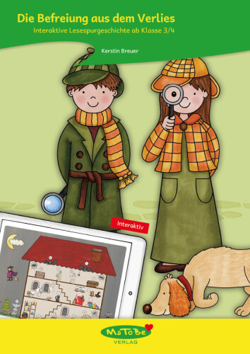 Kerstin Breuer: Lesespurgeschichten 3/4 - Die Befreiung aus dem Verlies (interaktiv)