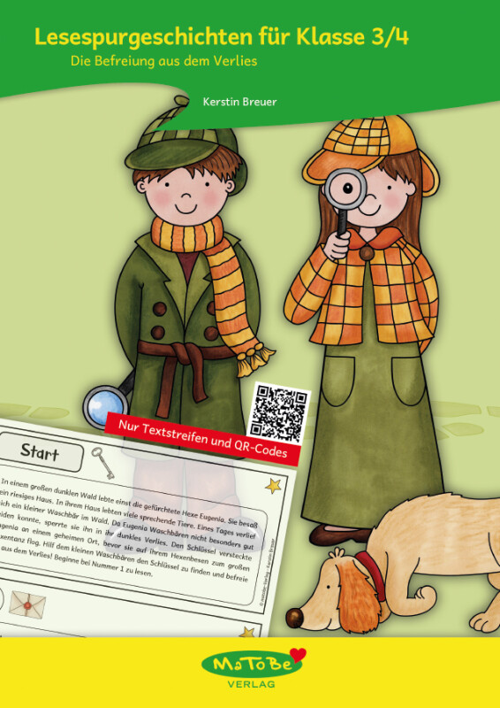 Kerstin Breuer: Lesespurgeschichten 3/4 - Die Befreiung aus dem Verlies (Addon)