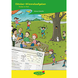 Valessa Scheufler: Oktober-Wimmelaufgaben - Herbst im Park
