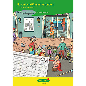 Valessa Scheufler: November-Wimmelaufgaben - Laterne, Laterne