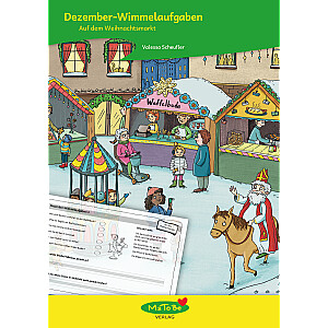 Valessa Scheufler: Dezember-Wimmelaufgaben - Auf dem Weihnachtsmarkt