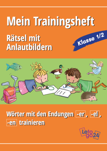 Letogo 24: Mein Trainingsheft - Rätsel mit Anlautbildern