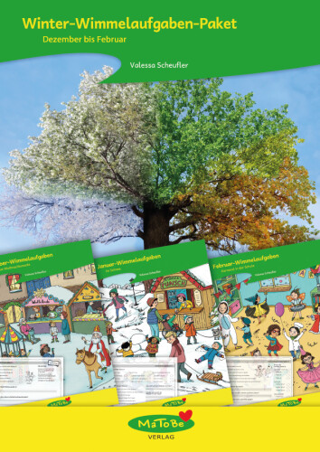Valessa Scheufler: Winter-Wimmelaufgaben-Paket