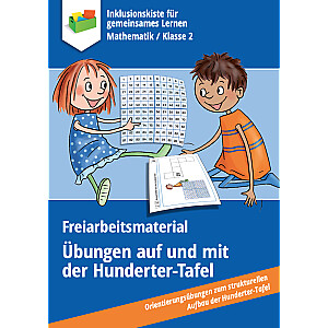 Jens Sonnenberg: Freiarbeitsmaterial - Übungen auf und mit der Hunderter-Tafel